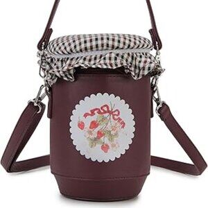 Fun Shape Purse for Women Novelty‎ Handbags Unique Chain Crossbody Bag for Teens